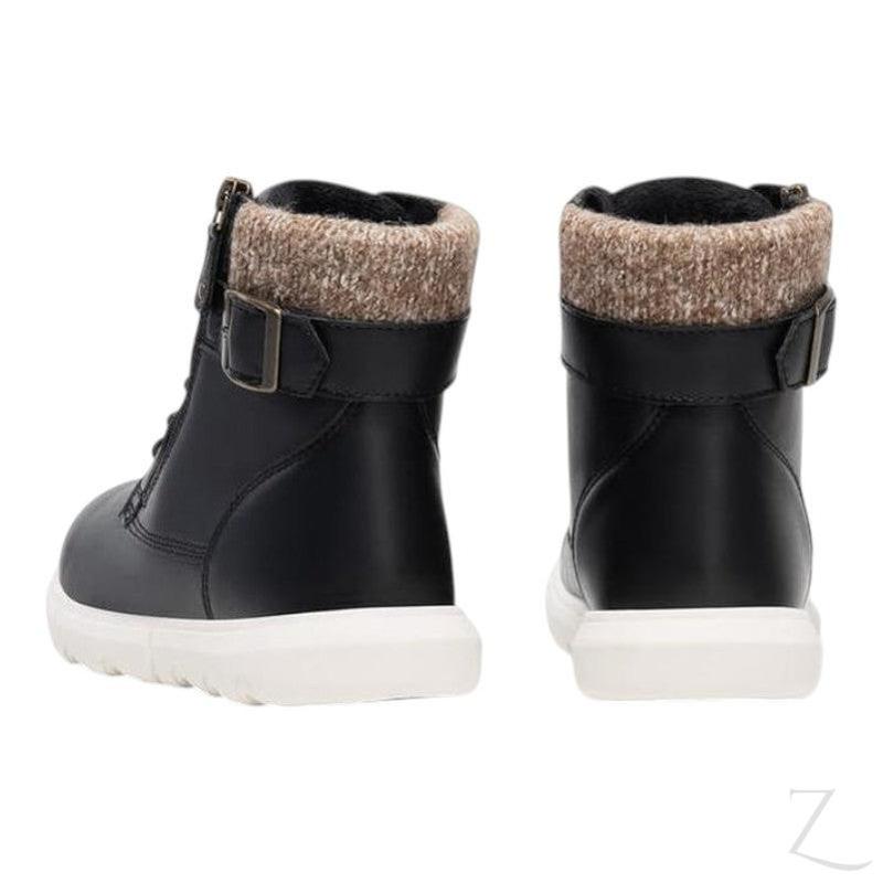 Buy-Ladies Casual Ankle Boots | Fleece Lining | "Jabu" - A Grade-Online-in South Africa-on Zalemart
