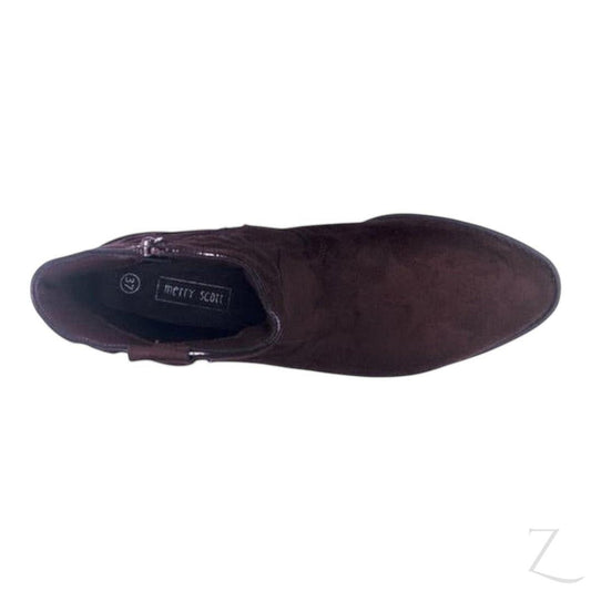 Buy-Ladies Cowboy Ankle Boots | Plain Pattern | "Mara"-Online-in South Africa-on Zalemart