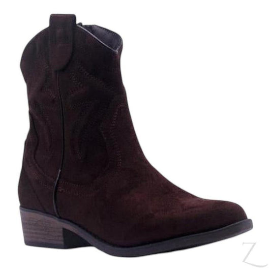 Buy-Ladies Cowboy Ankle Boots | Pointed Toe | "Mara"-A Grade-Online-in South Africa-on Zalemart