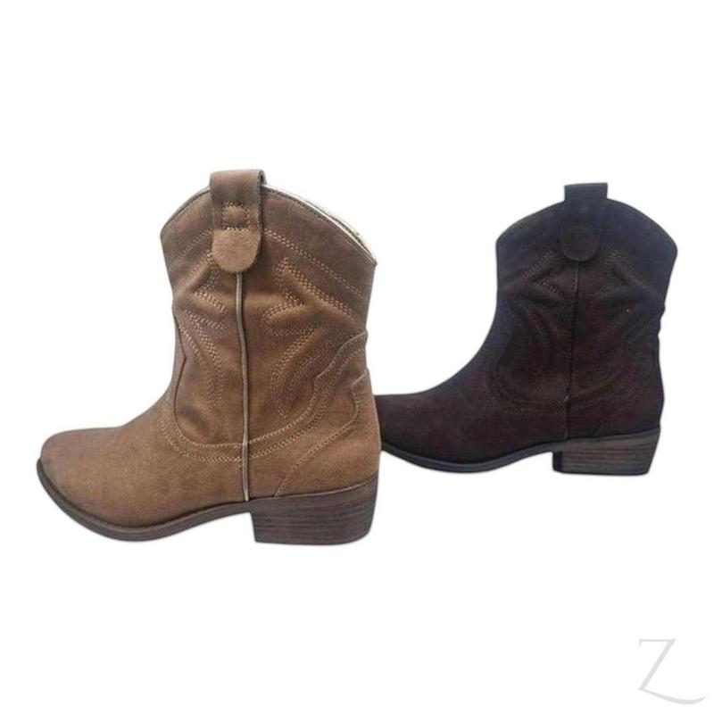 Buy-Ladies Cowboy Ankle Boots | Pointed Toe | "Mara" - B Grade-Online-in South Africa-on Zalemart