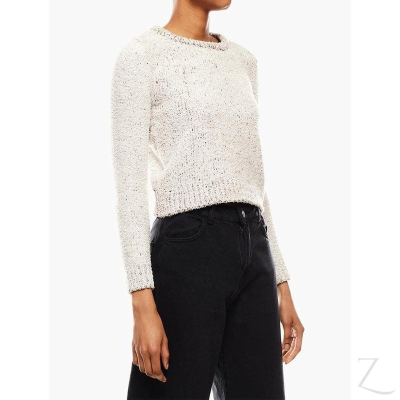 Buy-Ladies Cropped Woolly Sweater | Plain | "Ria"-Online-in South Africa-on Zalemart