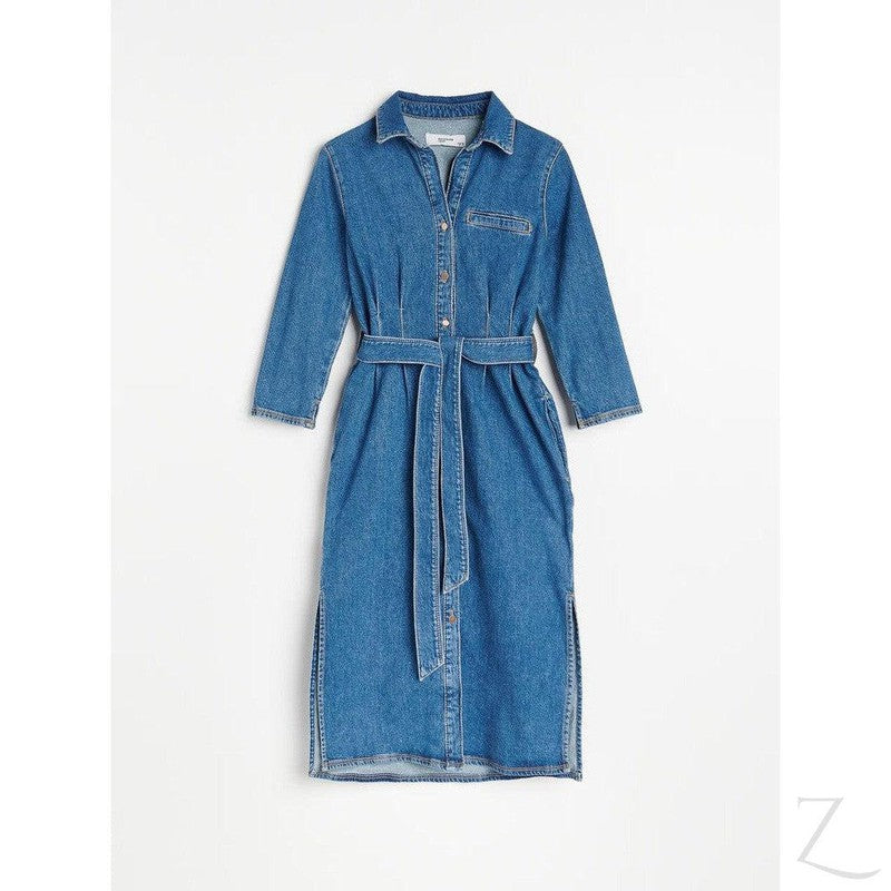 Denim dress deals no sleeves