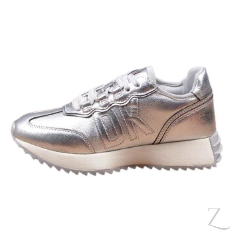 Buy-Ladies Everyday Chunky Sneakers | Lace Up | "Shaka" - B Grade-Silver-2.5-Online-in South Africa-on Zalemart