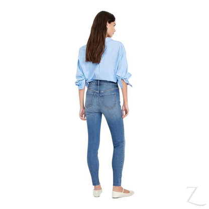 Buy-Ladies Extra High Rise Super Skinny Super Stretchy Super Strong Denim Jeans | Ripped | "Samina" - B Grade-Online-in South Africa-on Zalemart