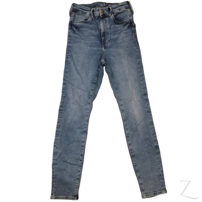 Buy-Ladies Extra High Rise Super Stretchy Super Skinny Strong Denim Jeans | One Size Fits 4 | "Futhi" - B Grade-Online-in South Africa-on Zalemart