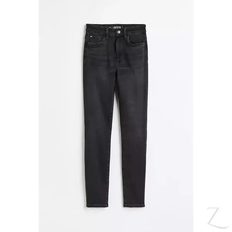 Buy-Ladies Extra High Rise Super Stretchy Super Skinny Strong Denim Jeans | One Size Fits 4 | "Futhi" - B Grade-Online-in South Africa-on Zalemart