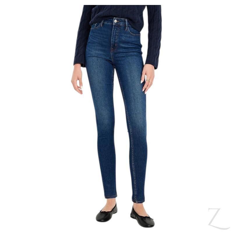 Buy-Ladies Extra High Rise Super Stretchy Super Skinny Super Strong Denim Jeans | Plain | "Samina"-A Grade-Online-in South Africa-on Zalemart