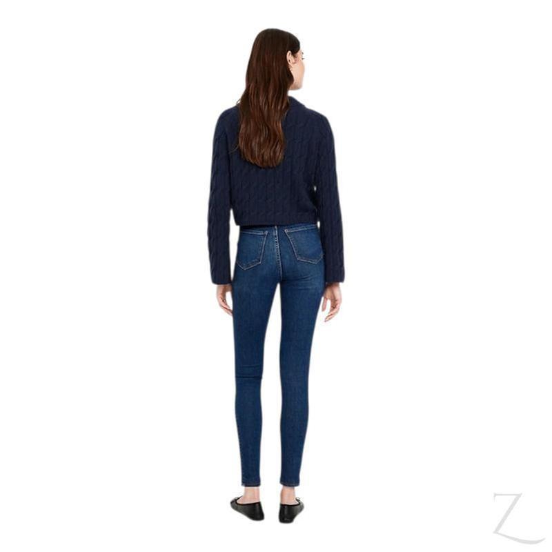 Buy-Ladies Extra High Rise Super Stretchy Super Skinny Super Strong Denim Jeans | Plain | "Samina" - B Grade-Online-in South Africa-on Zalemart