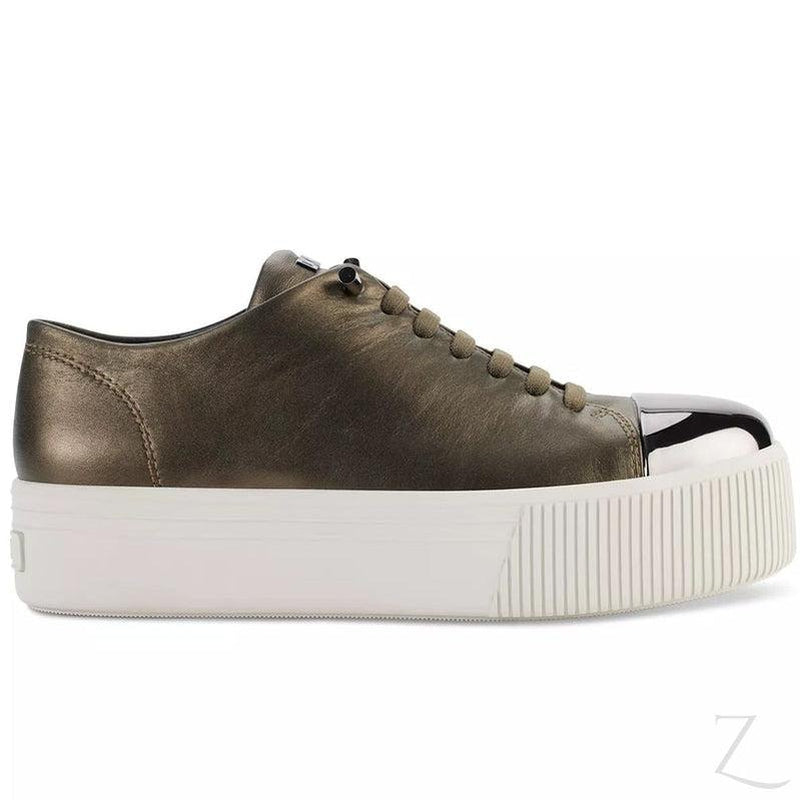 Buy-Ladies Genuine Leather Platform Sneakers | Lace Up | "Shaka"-Online-in South Africa-on Zalemart