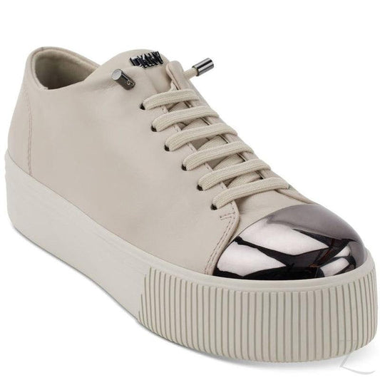 Buy-Ladies Genuine Leather Platform Sneakers | Lace Up | "Shaka"-Vanilla-2.5-Online-in South Africa-on Zalemart