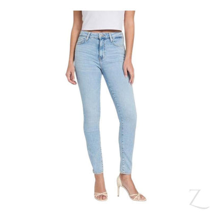 Buy-Ladies High Rise Super Skinny Stretchy Strong Denim Jeans | Plain | "Gela" - B Grade-Online-in South Africa-on Zalemart