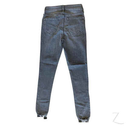 Buy-Ladies High Rise Super Skinny Super Stretchy Strong Denim Jeans | Raw Hem | "Lula" - B Grade-Online-in South Africa-on Zalemart