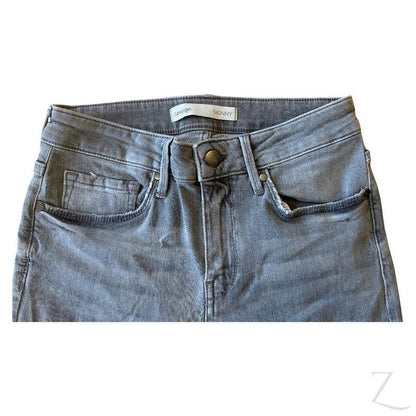 Buy-Ladies High Rise Super Skinny Super Stretchy Strong Denim Jeans | Raw Hem | "Lula" - B Grade-Online-in South Africa-on Zalemart