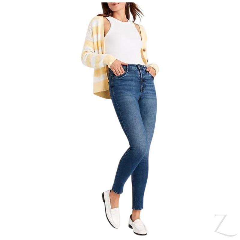 Buy-Ladies High Rise Super Skinny Super Stretchy Super Strong Denim Jeans | Plain | "Samina " - A Grade-Online-in South Africa-on Zalemart