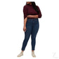 Buy-Ladies High Rise Super Skinny Super Strong Stretchy Denim Jeans | Plain | "Bobo"-Online-in South Africa-on Zalemart