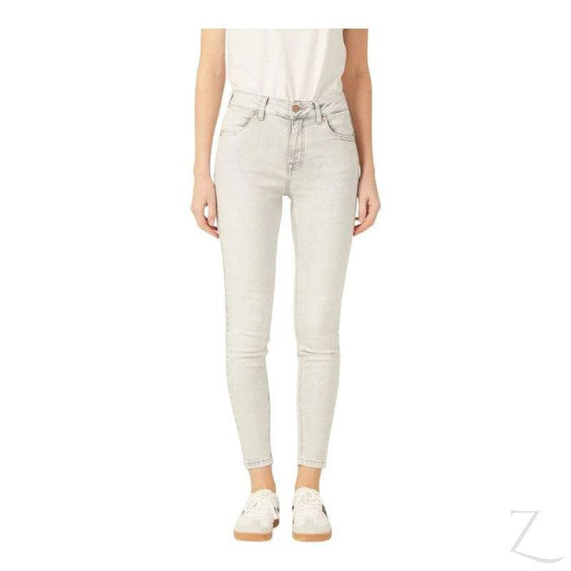 Buy-Ladies High Rise Super Skinny Super Strong Stretchy Denim Jeans | Plain | "Kawu"-Online-in South Africa-on Zalemart