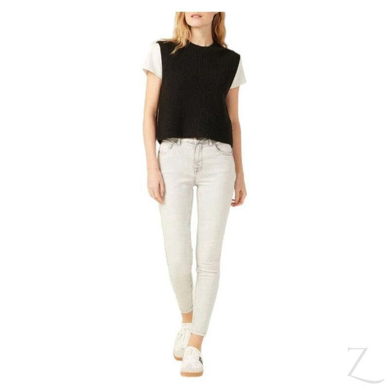 Buy-Ladies High Rise Super Skinny Super Strong Stretchy Denim Jeans | Plain | "Kawu"-Online-in South Africa-on Zalemart