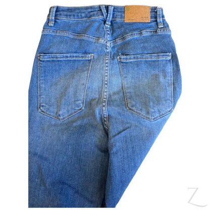 Buy-Ladies High Rise Super Skinny Super Strong Stretchy Denim Jeans | Plain | "Nisa" - A Grade-Online-in South Africa-on Zalemart