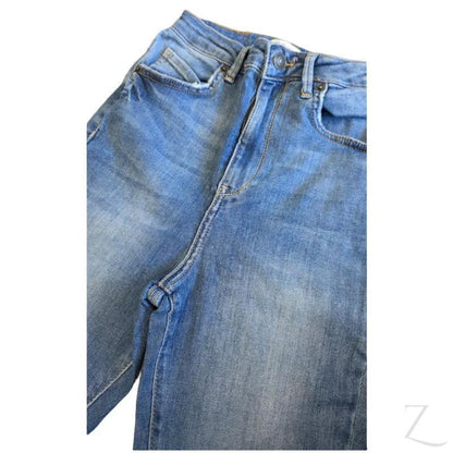 Buy-Ladies High Rise Super Skinny Super Strong Stretchy Denim Jeans | Plain | "Nisa" - A Grade-Online-in South Africa-on Zalemart