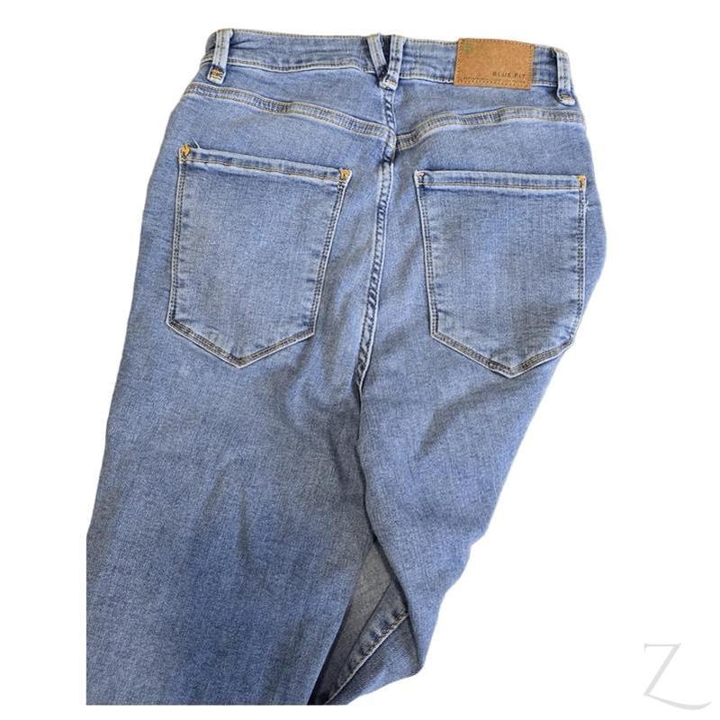 Buy-Ladies High Rise Super Skinny Super Strong Stretchy Denim Jeans | Ripped | "Nisa" - B Grade-Online-in South Africa-on Zalemart