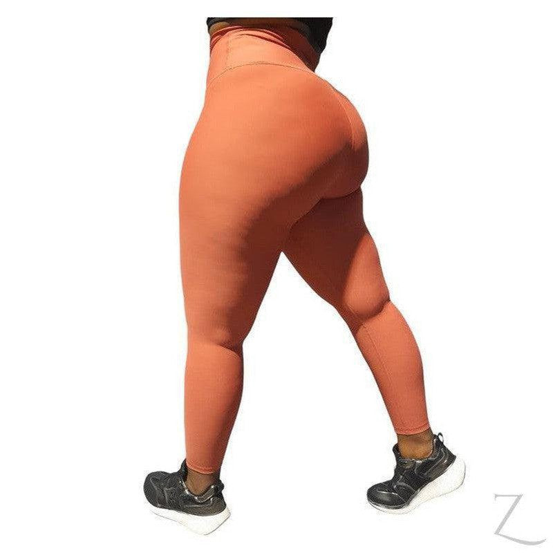 Buy-Ladies High Rise Super Stretchy Leggings | Plain | "Samina"-Online-in South Africa-on Zalemart