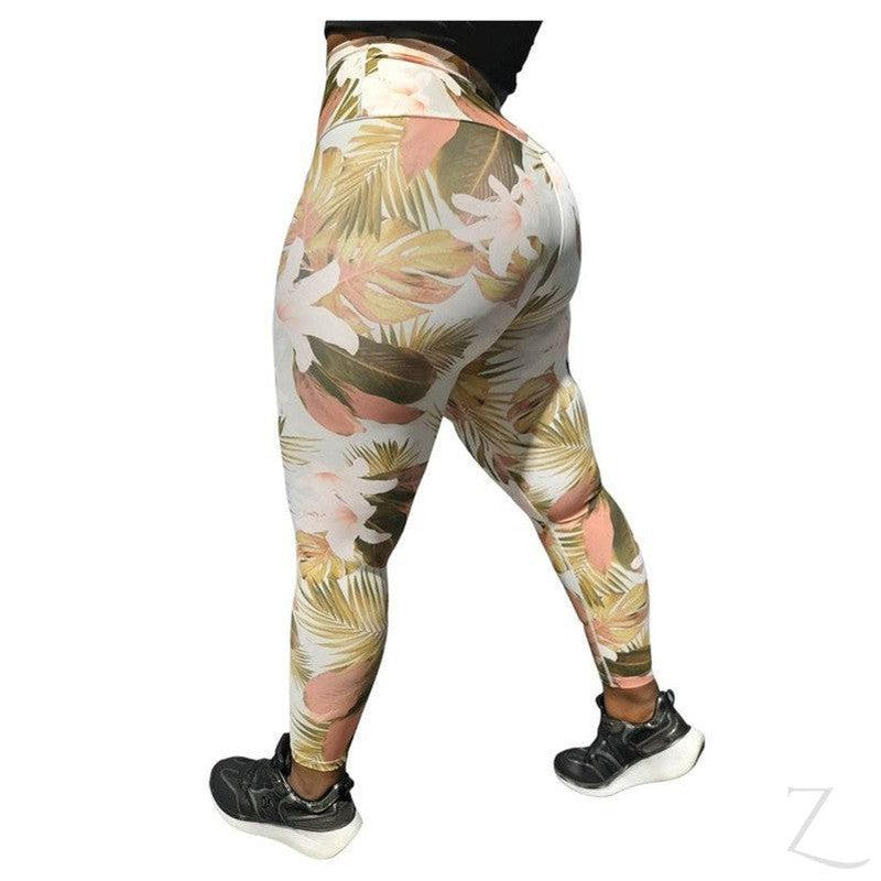 Buy-Ladies High Rise Super Stretchy Leggings | Printed | "Samina"-Online-in South Africa-on Zalemart