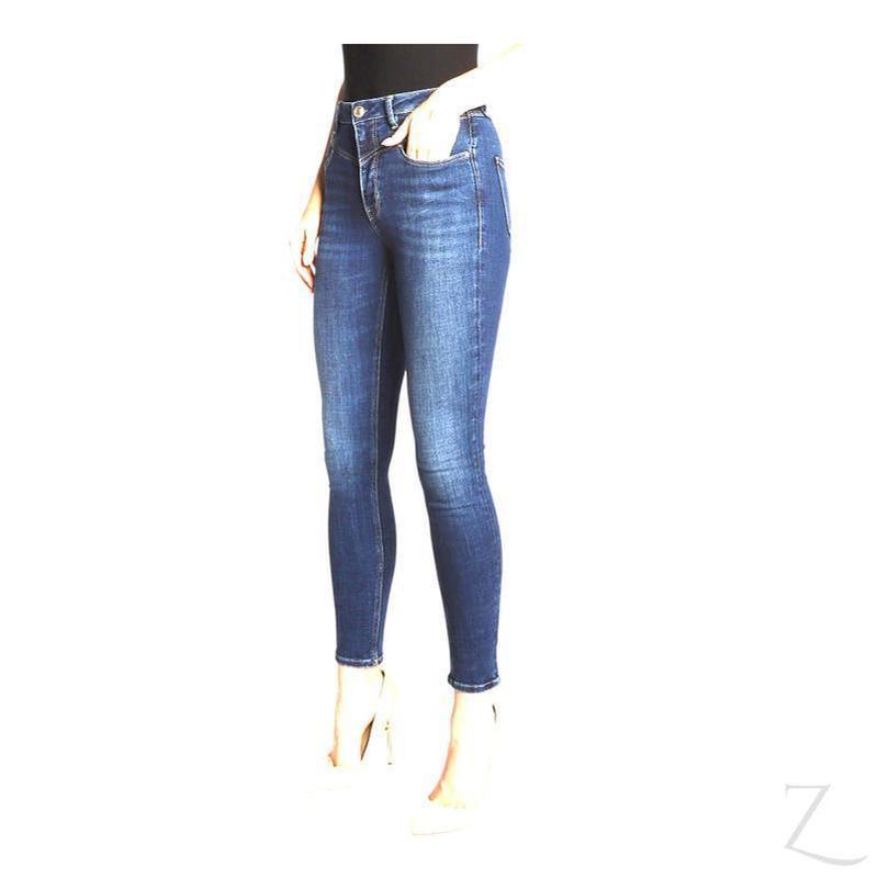 Buy-Ladies High Rise Super Stretchy Super Skinny Strong Denim Jeans | Front Yoke | "Gela" - A Grade-Online-in South Africa-on Zalemart