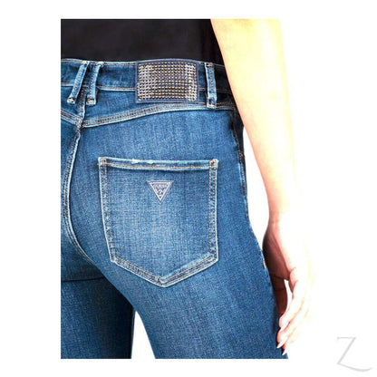 Buy-Ladies High Rise Super Stretchy Super Skinny Strong Denim Jeans | Front Yoke | "Gela" - B Grade-Online-in South Africa-on Zalemart