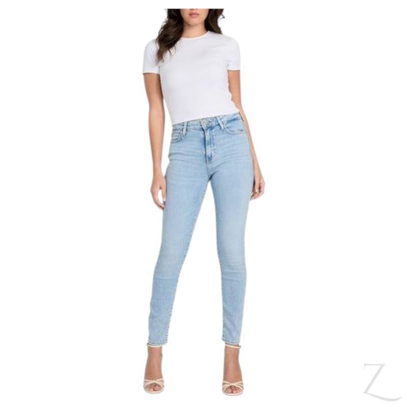 Buy-Ladies High Rise Super Stretchy Super Skinny Strong Denim Jeans | Plain | "Gela" - A Grade-Online-in South Africa-on Zalemart
