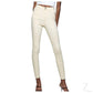Buy-Ladies High Rise Super Stretchy Super Skinny Strong Denim Jeans | Plain | "Zia"-Cream White-28-Online-in South Africa-on Zalemart