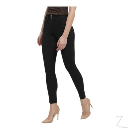 Buy-Ladies High Rise Super Stretchy Super Skinny Strong Denim Jeans | Shape Up | "Gela" - A Grade-Online-in South Africa-on Zalemart