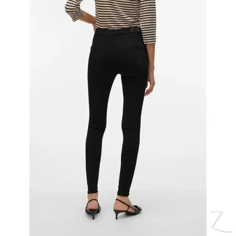 Buy-Ladies High Rise Super Stretchy Super Skinny Strong Jeans | Formal | "Mbili" - B Grade-Online-in South Africa-on Zalemart