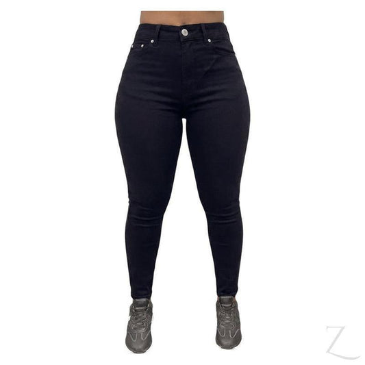 Buy-Ladies High Rise Super Stretchy Super Skinny Super Strong Curvy Denim Jeans | One Size Fits 2 | "Mafu"-A Grade-Online-in South Africa-on Zalemart