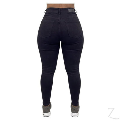 Buy-Ladies High Rise Super Stretchy Super Skinny Super Strong Curvy Denim Jeans | One Size Fits 2 | "Mafu" - B Grade-Online-in South Africa-on Zalemart