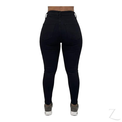 Buy-Ladies High Rise Super Stretchy Super Skinny Super Strong Curvy Denim Jeans | One Size Fits 3 | "Mafu" - B Grade-Online-in South Africa-on Zalemart