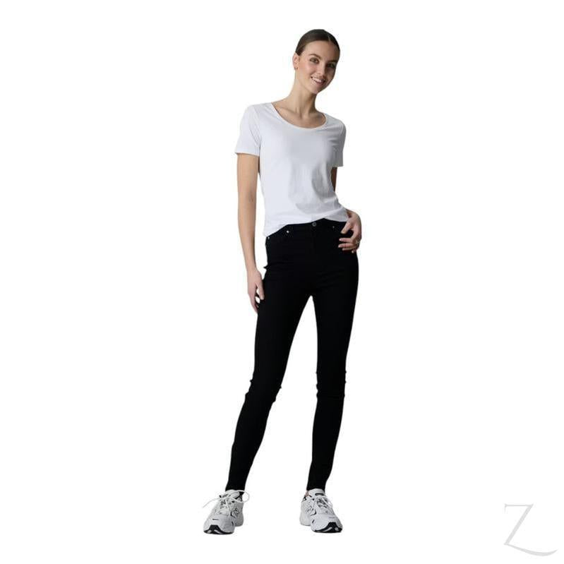 Buy-Ladies High Rise Super Stretchy Super Skinny Super Strong Curvy Denim Jeans | One Size Fits 3 | "Mafu" - B Grade-Online-in South Africa-on Zalemart