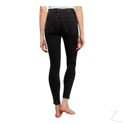 Buy-Ladies High Rise Super Stretchy Super Skinny Super Strong Denim Jeans | Detailed | "Khumba" - B Grade-Online-in South Africa-on Zalemart