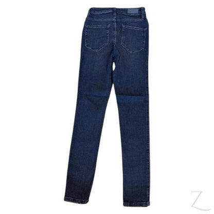 Buy-Ladies High Rise Super Stretchy Super Skinny Super Strong Denim Jeans | Plain | "Mafu" - B Grade-Online-in South Africa-on Zalemart