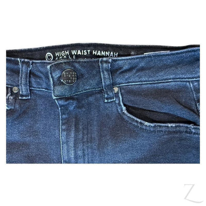 Buy-Ladies High Rise Super Stretchy Super Skinny Super Strong Denim Jeans | Plain | "Mafu" - B Grade-Online-in South Africa-on Zalemart