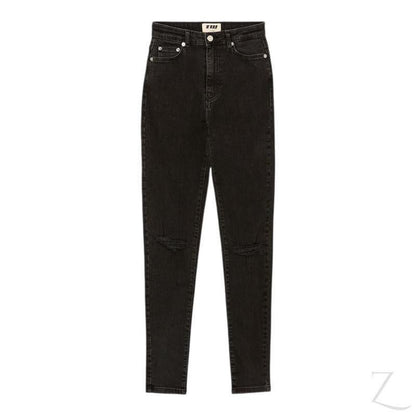 Buy-Ladies High Rise Super Stretchy Super Skinny Super Strong Denim Jeans | Ripped | "Khumba" - A Grade-Online-in South Africa-on Zalemart