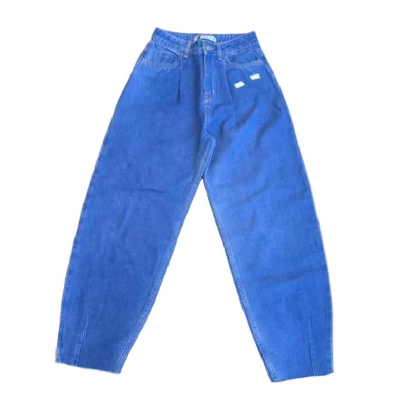 Buy-Ladies High Rise Super Strong Barrel Jeans | Denim | "Zia" - A Grade-Online-in South Africa-on Zalemart