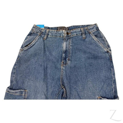 Buy-Ladies High Rise Super Strong Wide-Leg Denim Jeans | Cargo | "Gisi" - B Grade-Online-in South Africa-on Zalemart