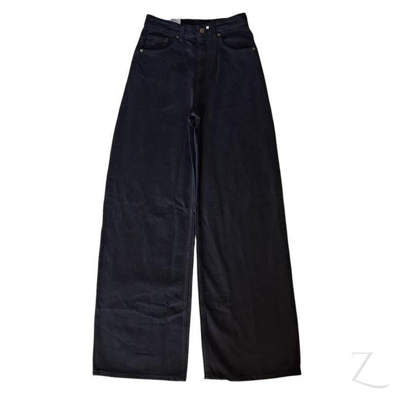 Buy-Ladies High Rise Super Strong Wide-Leg Denim Jeans | Plain | "Zia" - B Grade-Online-in South Africa-on Zalemart