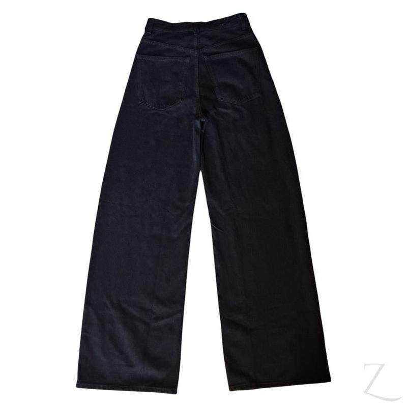 Buy-Ladies High Rise Super Strong Wide-Leg Denim Jeans | Plain | "Zia" - B Grade-Online-in South Africa-on Zalemart