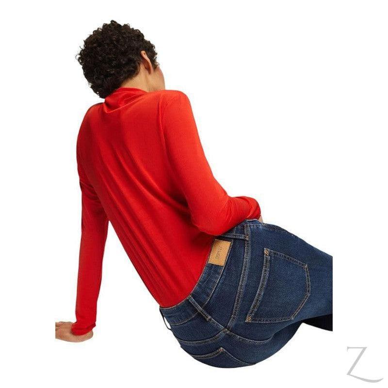 Buy-Ladies High Waist Super Strong Stretchy Skinny Denim Jeans | Plain | "Roo" - B Grade-Online-in South Africa-on Zalemart