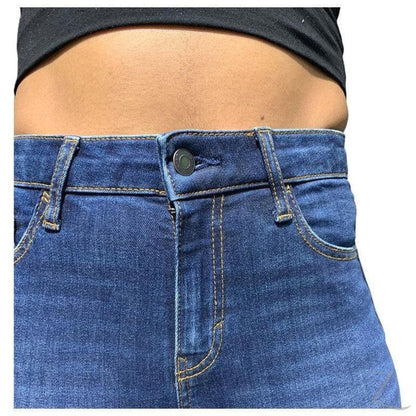 Buy-Ladies High Waist Super Strong Stretchy Skinny Denim Jeans | Plain | "Roo" - B Grade-Online-in South Africa-on Zalemart