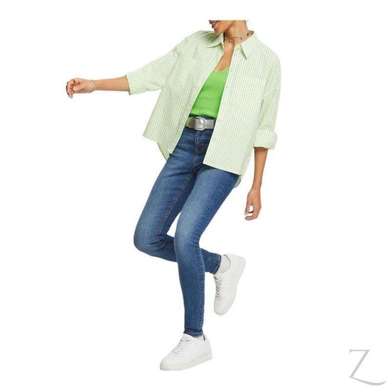 Buy-Ladies High Waist Super Strong Stretchy Skinny Denim Jeans | Plain | "Roo" - B Grade-Online-in South Africa-on Zalemart