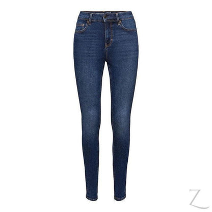Buy-Ladies High Waist Super Strong Stretchy Skinny Denim Jeans | Plain | "Roo" - B Grade-Online-in South Africa-on Zalemart
