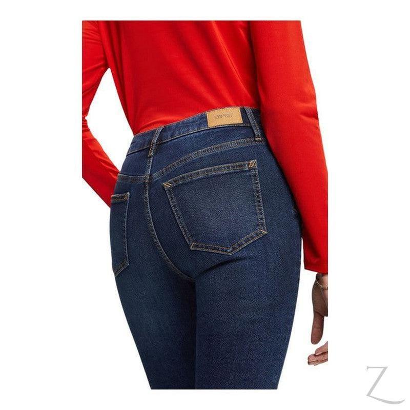 Buy-Ladies High Waist Super Strong Stretchy Skinny Denim Jeans | Plain | "Roo" - B Grade-Online-in South Africa-on Zalemart