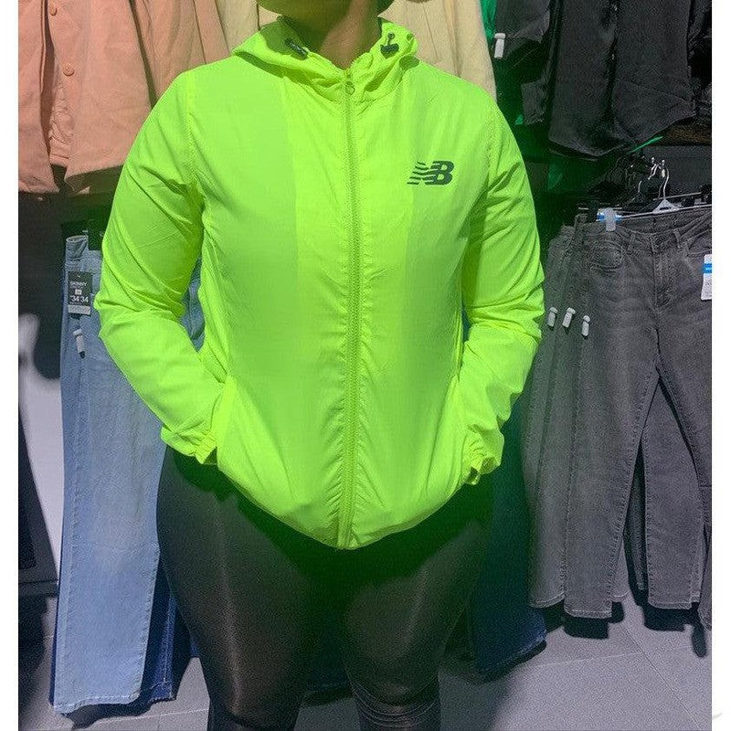 Neon running jacket women's deals